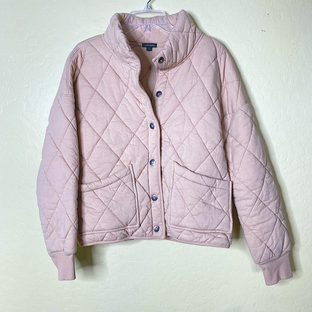 Quilted Bomber Jacket Size L